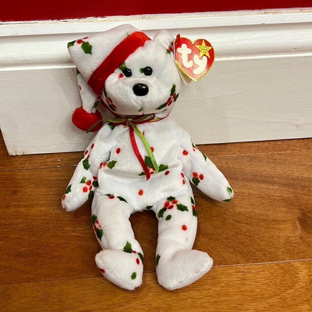 Ty Beanie Baby vintage 1998 Holiday Teddy‎